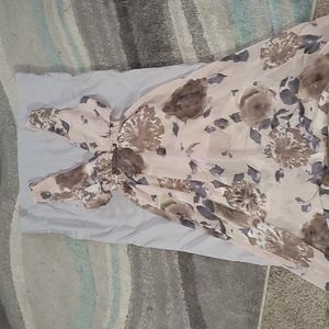 Sienna skys Long floral summer dress. Xs